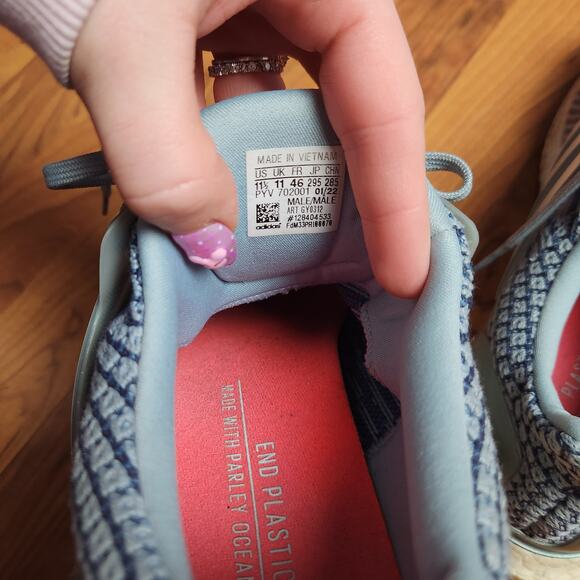 Mens Sneaker Size 11.5 adidas Ultra Boost 5.0 DNA Blue - Picture 4 of 5